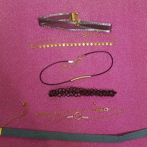 Choker set (6 items, NWOT)